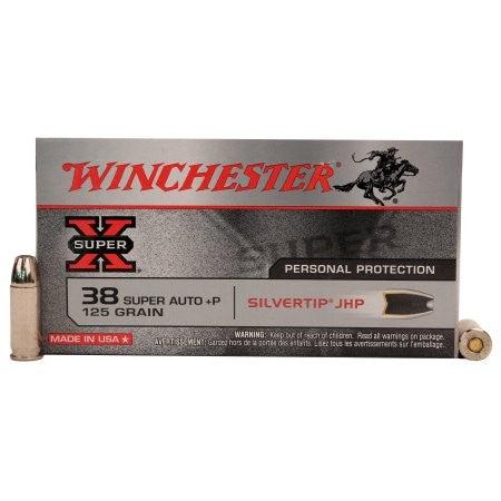 Winchester Super X 38 Supeauto+p 125gr Silvertip - Apex Firearms and Defence