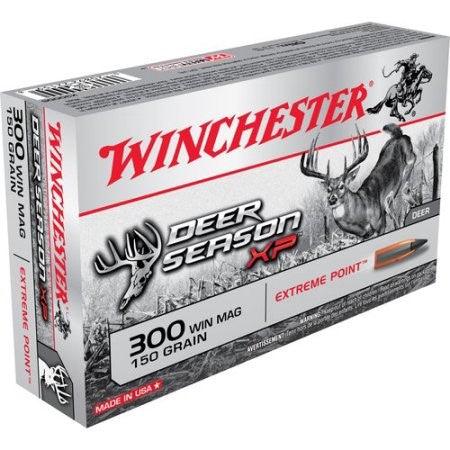 Winchester DEER SEASON XP .300 Winchester Magnum 150 Grain Extreme Point Polymer Tip Centerfire Rifle Ammo 20 Rounds X300DS - Apex Firearms and Defence