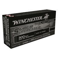 Winchester Super Suppressed 300 Blackout Ammo - 300 Aac Blackout 200gr Full Metal Jacket 20/Box - Apex Firearms and Defence