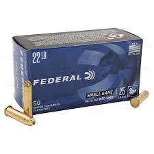 Federal Small Game Birdshot Ammunition 22 Long Rifle (22LR) 25 Grain - Apex Firearms and Defence