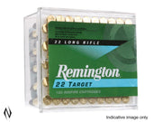 Remington 22 Target, .22LR, RN, 40 Grain, 100 Rounds - Apex Firearms and Defence