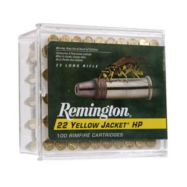 Remington Arms Company .22 Yellow Jacket Hp Long Rifle Rimfire Cartridges - Apex Firearms and Defence