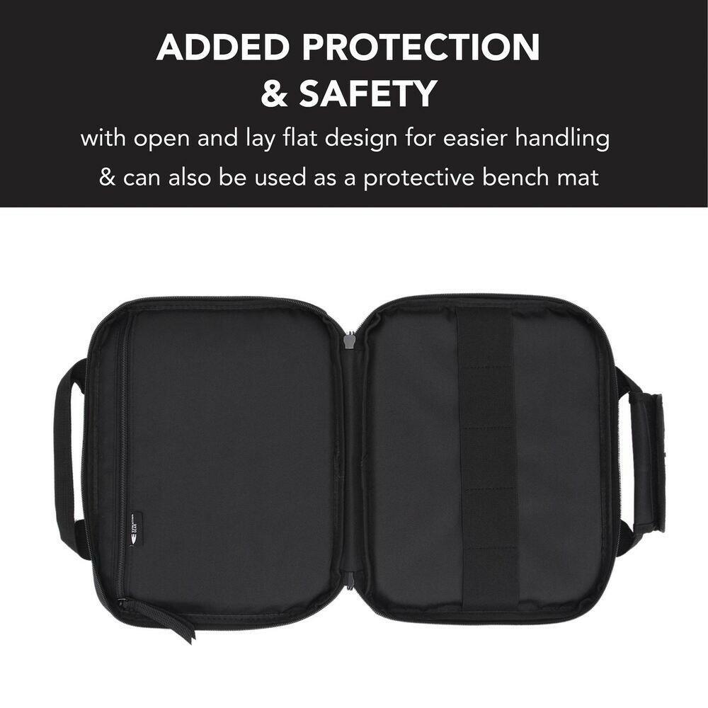 Handgun Pistol Bag Soft Case with 5 Magazine Slots - Black - Apex Firearms and Defence