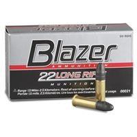 CCI Blazer 22 Long Rifle Rimfire Ammunition 50 Round Box - Apex Firearms and Defence