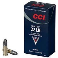 CCI Quiet-22 Target Rimfire Ammunition 50 Round Box - Apex Firearms and Defence