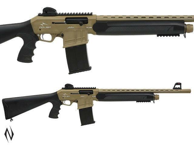 ADLER B230 12G 20 TACTICAL FDE STRAIGHT PULL SHOTGUN 5 SHOT DM - Apex Firearms and Defence