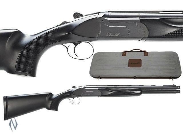 AKKAR CHURCHILL 12G 20 SPORTER EJECTOR BLACK SYNTHETIC - Apex Firearms and Defence