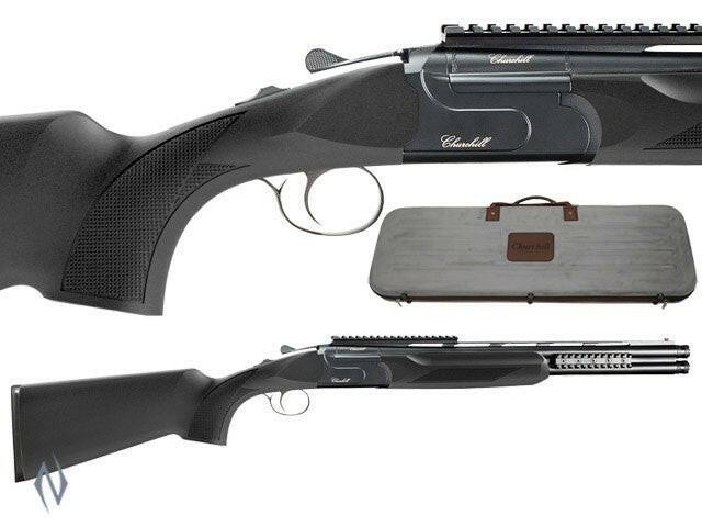 AKKAR CHURCHILL XM12 12G 20 EJECTOR BLACK SYNTHETIC + RAILS - Apex Firearms and Defence
