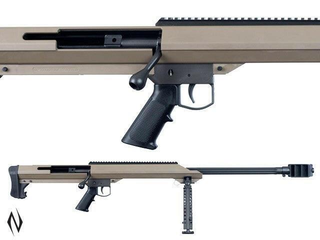 BARRETT M99 .416 BARRETT 32 SINGLE SHOT FDE WITH BIPOD - Apex Firearms and Defence