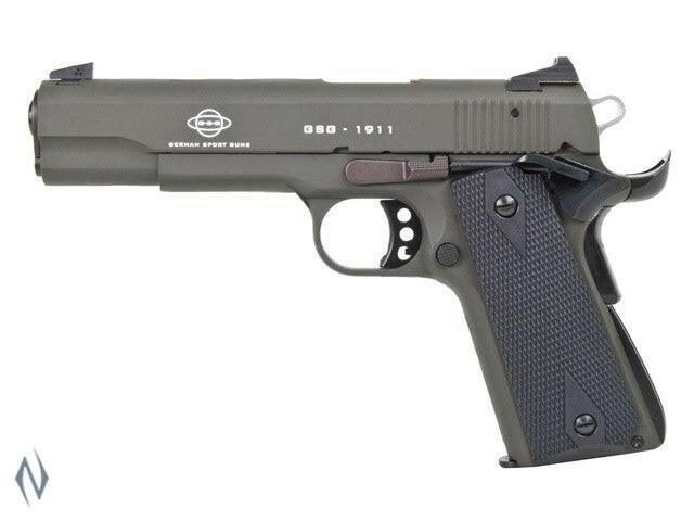 GSG 1911 OD GREEN 22LR 127MM 10 SHOT - Apex Firearms and Defence
