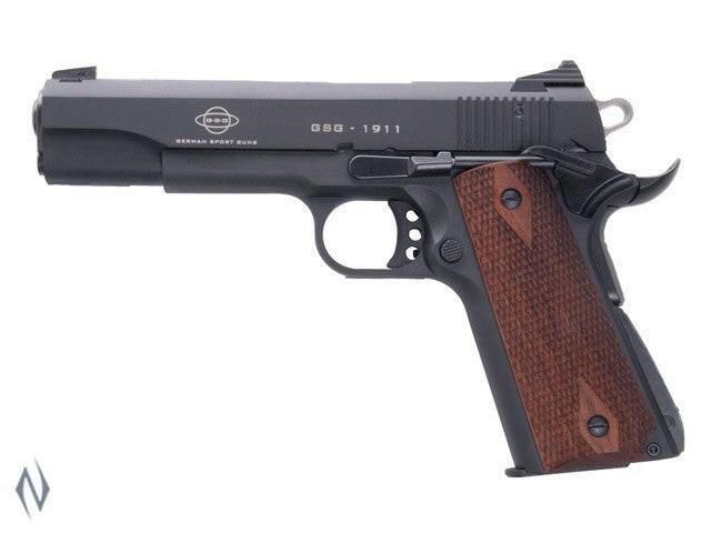 GSG 1911 WOOD 22LR 127MM 10 SHOT - Apex Firearms and Defence
