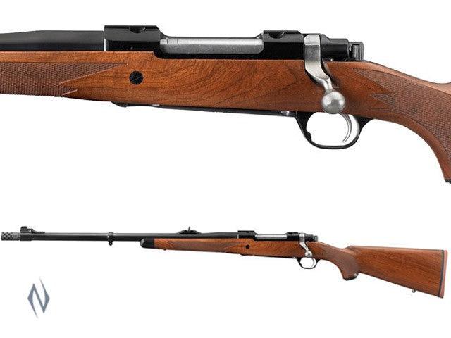 RUGER 77 375 RUGER HAWKEYE AFRICAN BLUED 23 + BRAKE LEFT - Apex Firearms and Defence