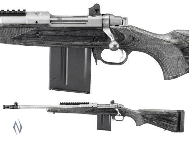 RUGER 77 GUNSITE SCOUT S/S 308 18 FLASH LEFT HAND - Apex Firearms and Defence