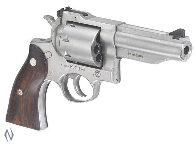 RUGER NEW REDHAWK 357 MAG 8 SHOT STAINLESS 107MM 4.2 - Apex Firearms and Defence