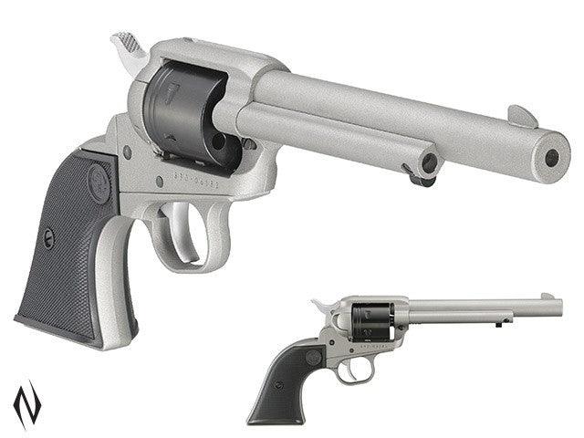 RUGER WRANGLER 22LR SILVER 165MM - Apex Firearms and Defence