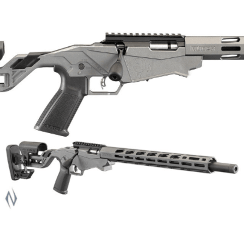 NSW RUGER PRECISION RIMFIRE RIFLE 22LR 18 10 SHOT TACTICAL GREY PINNED - Apex Firearms and Defence
