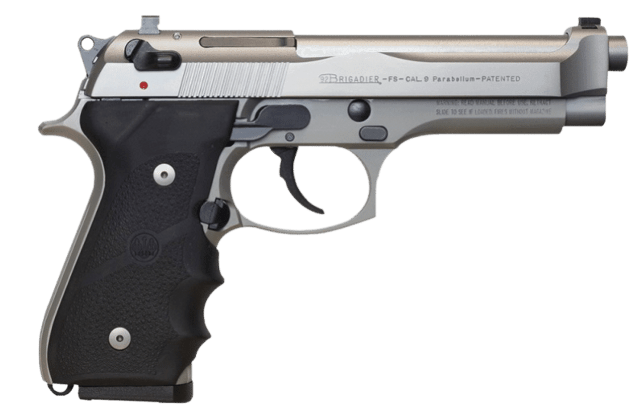 FOX - 92FS Brigadier Inox 9mm 10 Rnd - Apex Firearms and Defence