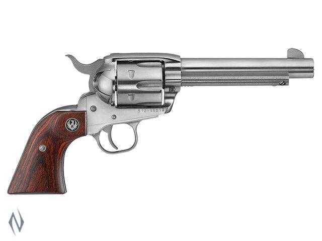 Ruger Vaquero SA Revolver 45 Colt 5.5 High Gloss SS 6rd - Apex Firearms and Defence