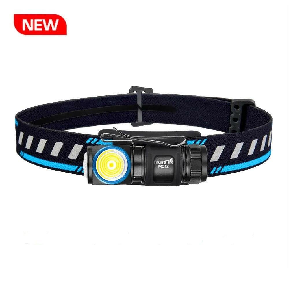 TrustFire MC12 LED Headlamp Flashlight - Apex Firearms and Defence