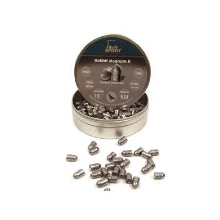 H&N Rabbit Magnum II .177 Cal, 15.74 Grains, Cylindrical with Round Nose, Solid, 200ct 0.177 - Apex Firearms and Defence
