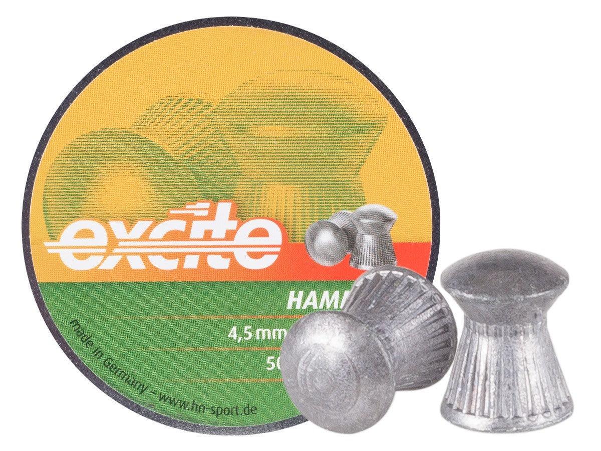 H&N Excite Hammer Pellets, .177 Cal, 7.87 Grains, Domed, 500ct 0.177 - Apex Firearms and Defence