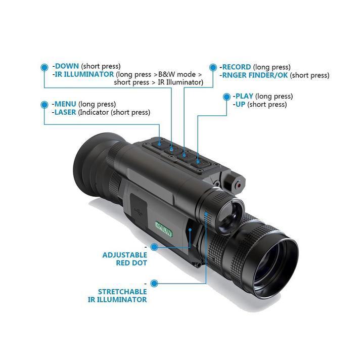 OWL-NV L3 Digital Night Vision Scope - 850nm - Apex Firearms and Defence