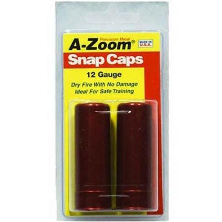 A-Zoom Precision Metal Snap Cap for 12 Gauge Shotguns, 2 Pack - Apex Firearms and Defence