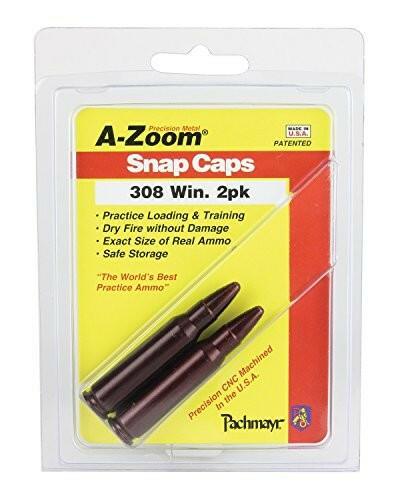 A-Zoom 308 Winchster Rifle Metal Snap Cap, Pack of 2 - Apex Firearms and Defence