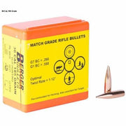Berger VLD Hunting .264 Caliber 140 Grain Secant Very Low Drag Rifle Bullets 100 Bullet 26504