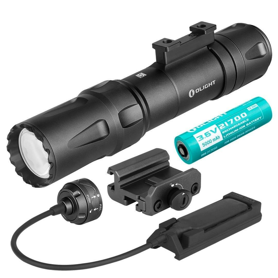 Olight Odin Rechargeable LED Flashlight Natural White 2000 Lumens Black FL-OL-ODIN-BK - Apex Firearms and Defence