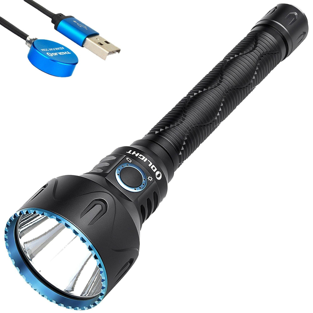 Olight Javelot Pro 2 Long Throw Rechargeable LED Flashlight Black FL-OL-JAVELO - Apex Firearms and Defence