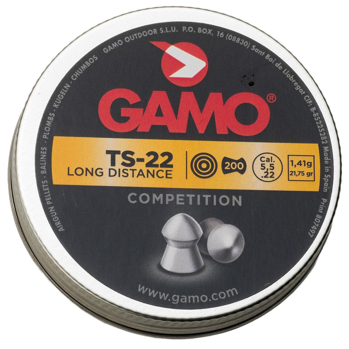Gamo TS-22 Long Distance Pellets .22 CAL - Apex Firearms and Defence