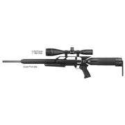 Airforce Condor .22 w/K-Valve Fill System, 4-16X50 Scope, BKL 1 IN High Rings Air Rifle - Apex Firearms and Defence