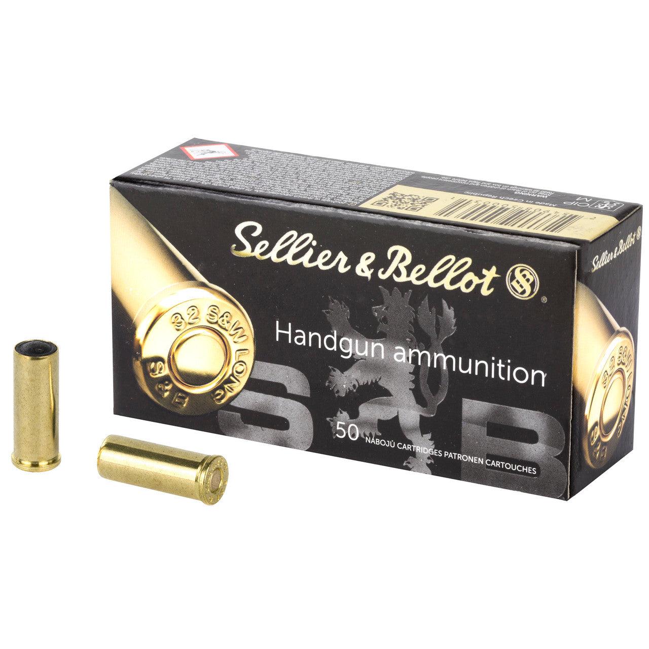 Sellier & Bellot 32 S&W Long Wad Cut. WC 100 grain Ammo 50 Round Pack - Apex Firearms and Defence