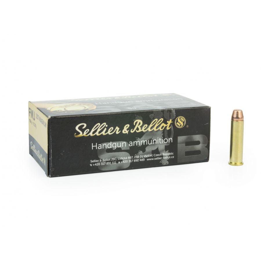 Sellier&Bellot 357 Magnum FMJ 10.25g/158grs - Apex Firearms and Defence