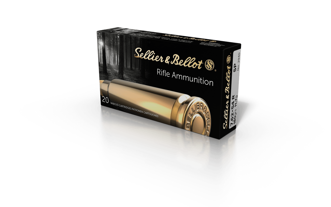 Sellier & Bellot Rifle ammunition SP 7,62 × 54 R V332462 180grs - Apex Firearms and Defence