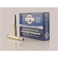 PPU, .375 H&H Magnum, SP-RN, 300 Grain, 10 Rounds - Apex Firearms and Defence