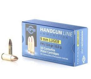 PPU 9mm 124gr LRN - Apex Firearms and Defence