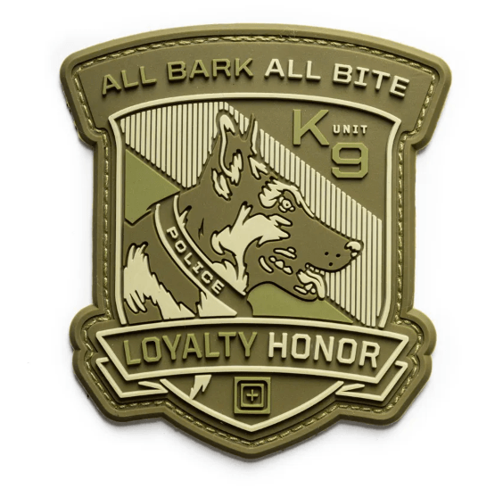 ALL BARK OD GREEN PATCH - Style: 92110, Colour: OD GREEN, Size: 1 SZ - Apex Firearms and Defence