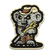ANGRY EYES KOALA PATCH - Style: 92166, Colour: GREY, Size: 1 SZ - Apex Firearms and Defence