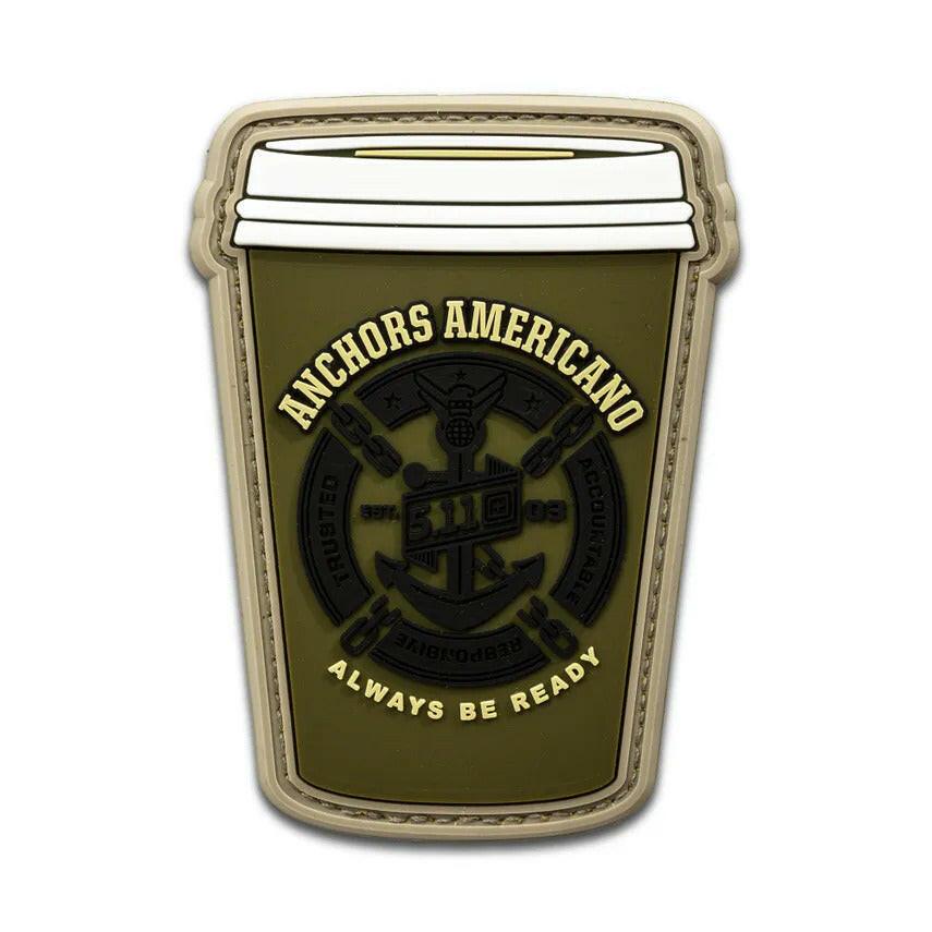 ANCHORS AMERICANO PATCH - Style: 92434, Colour: MILITARY GREEN, Size: 1 SZ - Apex Firearms and Defence