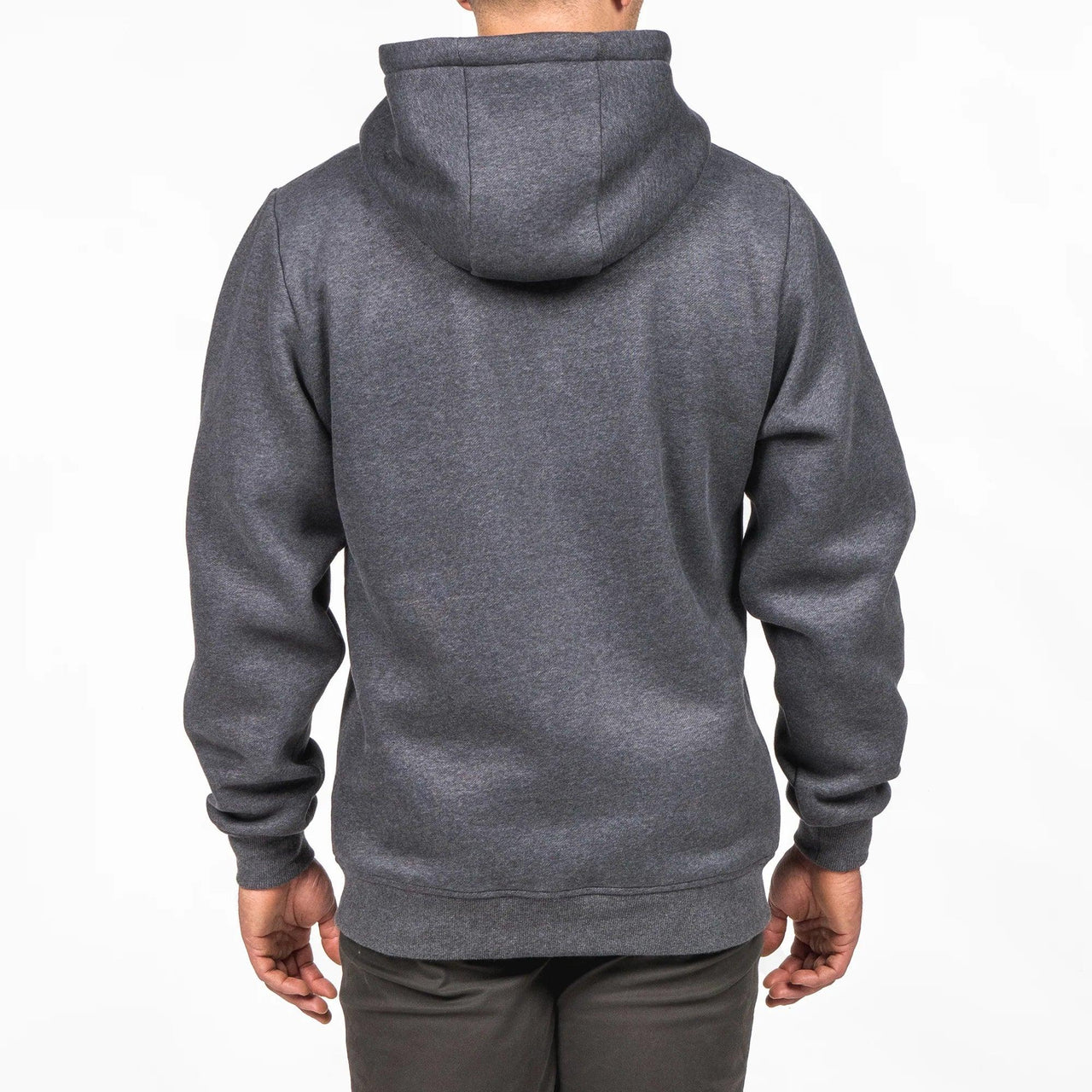 Stamp Hoodie - Grey Marle - Apex Firearms and Defence